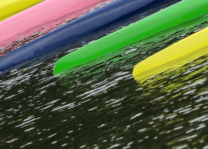 Canoe scenic boats