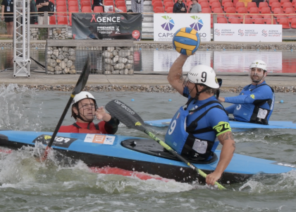 Italy Switzerland canoe polo St-Omer world championships 2022