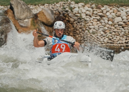 Charles Ferrion captured three gold medals in Bratislava Charles Ferrion France wildwater canoeing Bratislava 2026