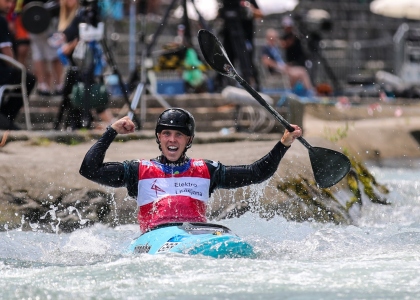 Kayak cross Joe Clarke