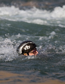 Clay Wright kayak squirt San Juan World Championships