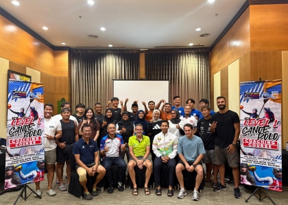 For the first time, a Level 1 ICF Canoe Polo Coaching Course was held