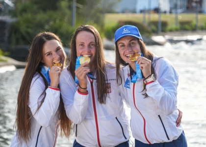 Czechia canoe teams Sydney 2025