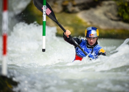 Evy Leibfarth USA America 2022 ICF Canoe Kayak Slalom Junior & U23 World Championships Ivrea Italy