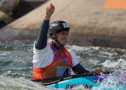 David Llorente kayak cross individual Sydney 2025 Spain