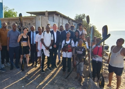 Djibouti canoeing school sports