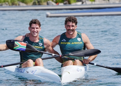 Hamish Lovemore and Andy Birkett made their Olympic debut in Paris