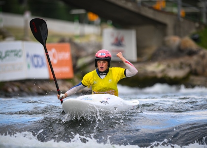 Emma Vuitton Canoe Slalom Kayak Cross France