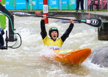 Eva Tercelj Augsburg women kayak cross 2024