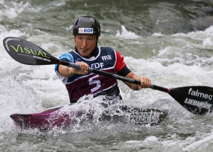 France Camille Prigent canoe slalom Pau 2021