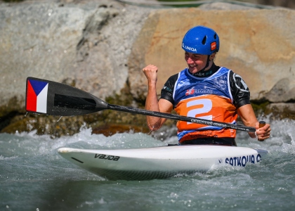 Gabriela Satkova Ivrea 2024 canoe slalom Czechia