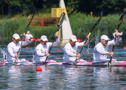 Germany men K4 Poznan canoe sprint 2024