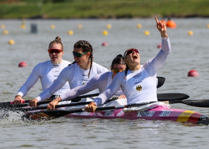 Germany women k4 kayak sprint szeged 2024