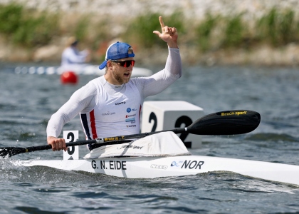 Gunnar Nydal Eide Norway Poznan 2024 kayak sprint