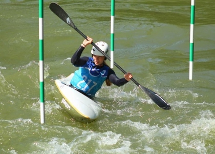 Hungary canoe slalom course 2025 1