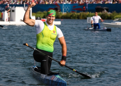 Lithuania Igor Shuklin London 2012 C1 200 Olympics