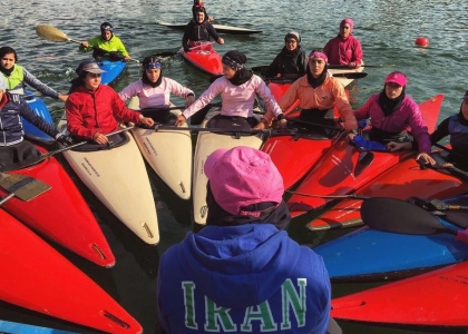 Iran coaching canoe slalom 2019