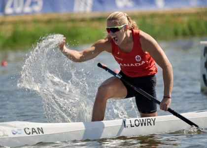 Isabel Lowry Canada canoe sprint Montemor 2025