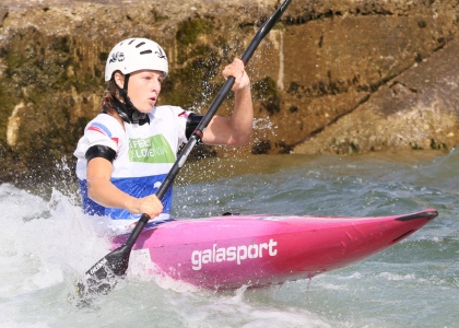 Slovakia Ivana Chlebova junior K1 Tacen 2021