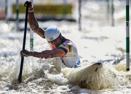 Jean Pierre Bourhis canoe kayak slalom world cup 2024