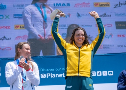 Fox shines in OKC as World Championships gets underway jess fox okc