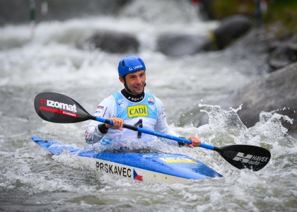 Jiri Prskavec La Seu 2024 Czechia kayak slalom