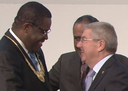 Joao Costa Alegre Sao Tome and Principe ANOC award 2018