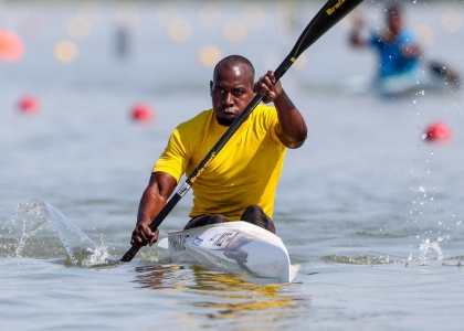 Joaquim Manhique is part of the ICF's development camp Joaquim Manhique Szeged 2019