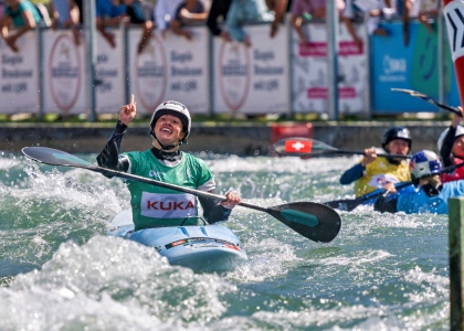 Kneblova takes gold and silver on final day Kneblova Gold KC Augsburg