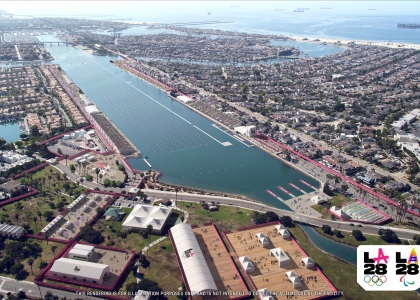 LA28 Canoe Sprint Olympics Marine Stadium