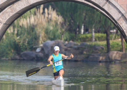 Ukraine Liudmyla Babak canoe marathon Shaoxing 2019