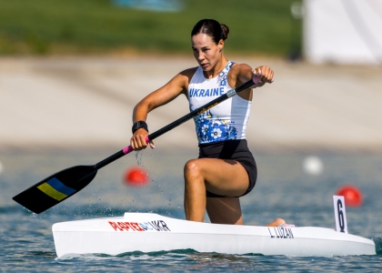 Liudmyla Luzan canoe sprint Smamarkand 2024