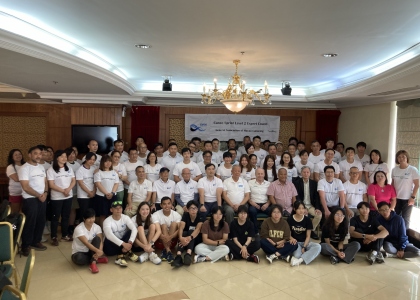 ICF canoe sprint coaching course Macau