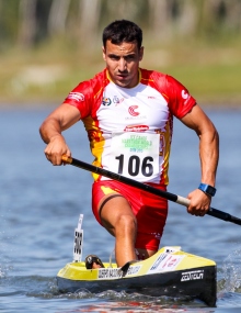 Spain Manuel Campos canoe marathon