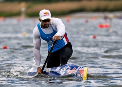 Martin Fuksa Czechia Poznan 2025 canoe sprint