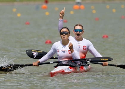 Martyna Klatt Sandra Ostrowska canoe kayak sprint Poland Szeged 2025