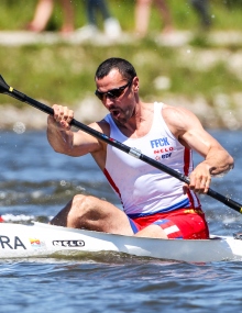 Maxime Beaumont French sprint canoe