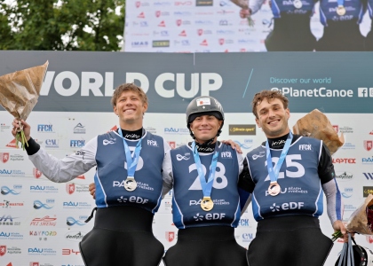 Pau Echaniz secured a sweet double for the Spaniards 