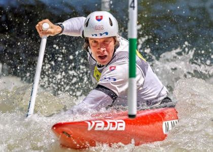 Michal Martikan 2025 La Seu Canoe Slalom Slovakia