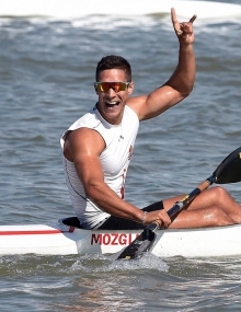 Hungary Milan Mozgi canoe sprint