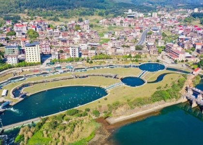 Canoe Slalom course Nan'an China