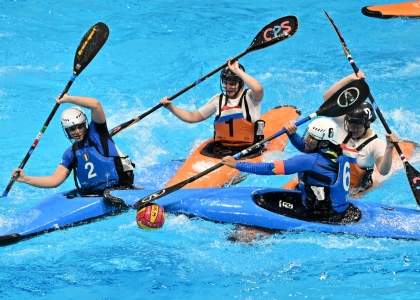 The Dutch won their first bronze in Canoe Polo at The World Games