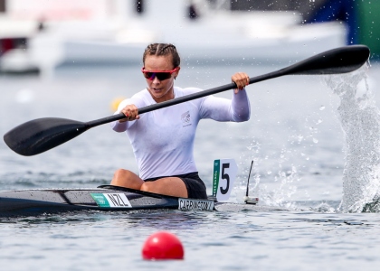 New Zealand Lisa Carrington K1 200 Tokyo Olympics