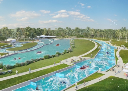 Redland Whitewater Centre will host Canoe Slalom at Brisbane 2032 Redland Whitewater Centre will host Canoe Slalom at Brisbane 2032