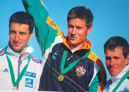Robin Bell Penrith 2005 canoe slalom Australia