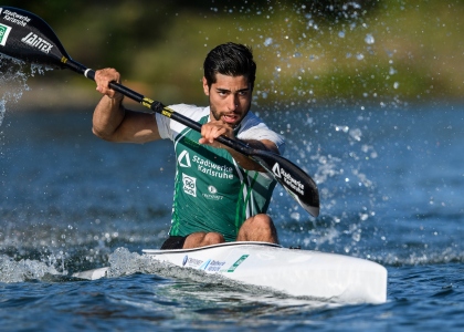 Refugee athlete Saeid Fazloula