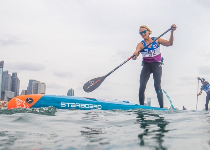 Germany Sonni Honscheid stand up paddle China