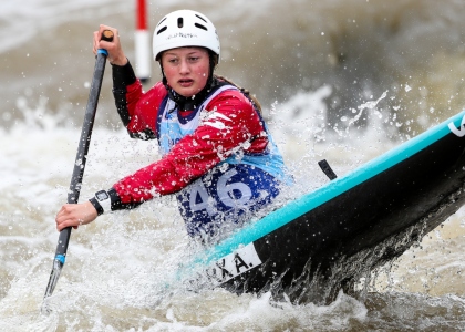 Switzerland C1 Alena Marx canoe slalom