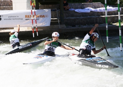 Czech U23 canoe women Tacen world championships 2021
