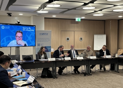 ICF Vice President Lluis Rabaneda was among the panelists 